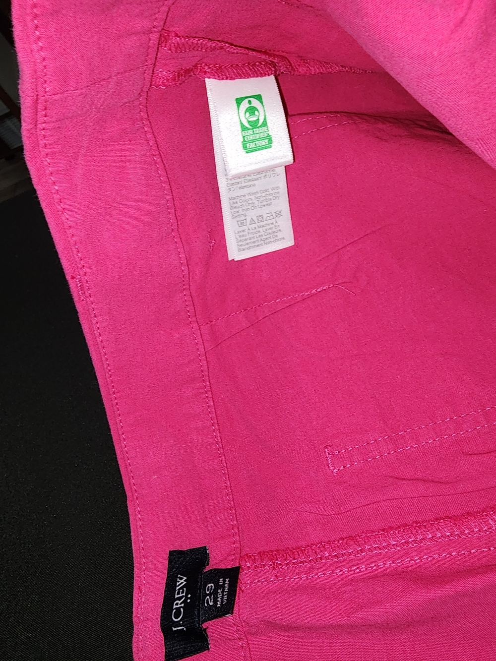 J. Crew Lizzy High Rise "Vintage Berry" Wide-Leg Jeans - Picture 4 of 14